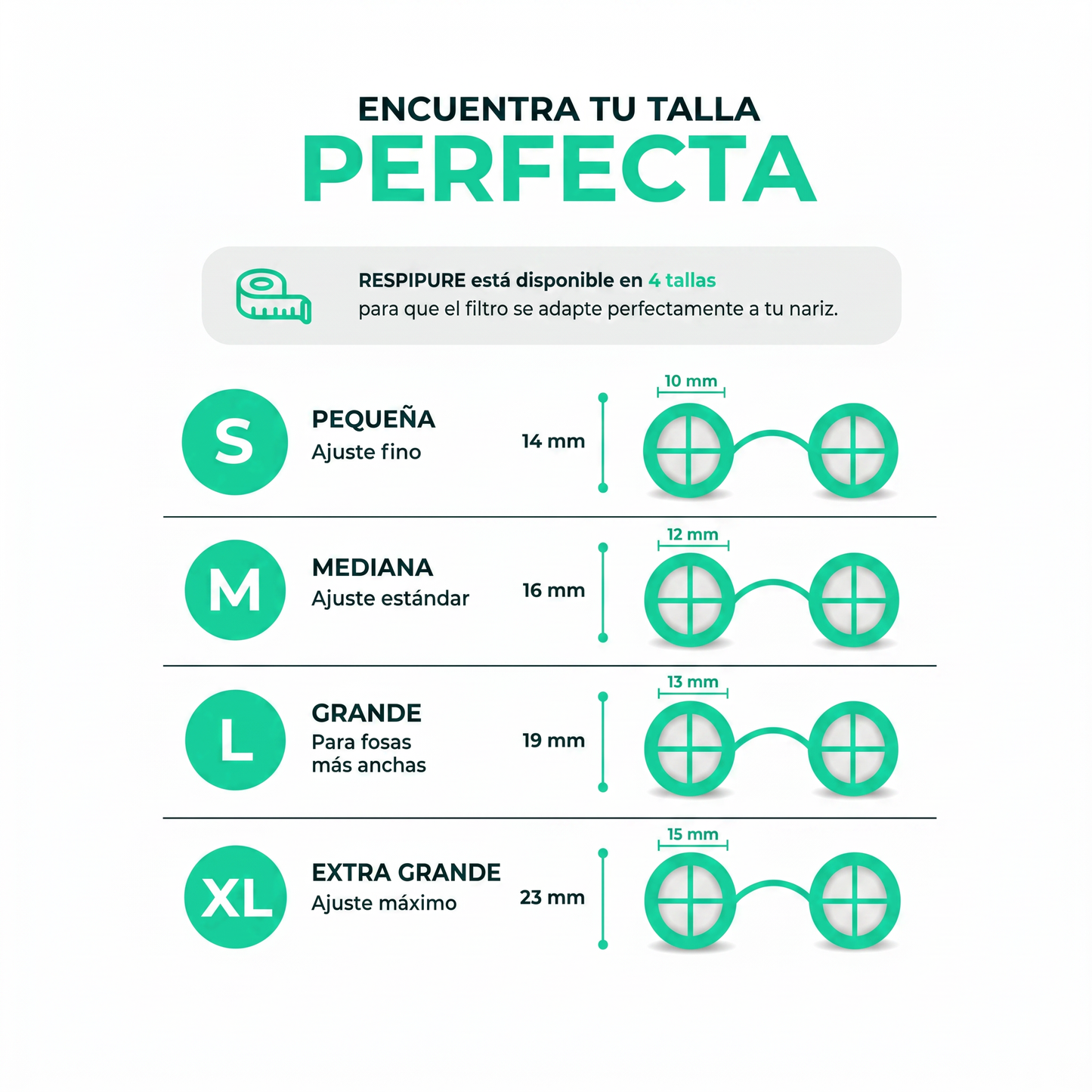 Filtros Nasales