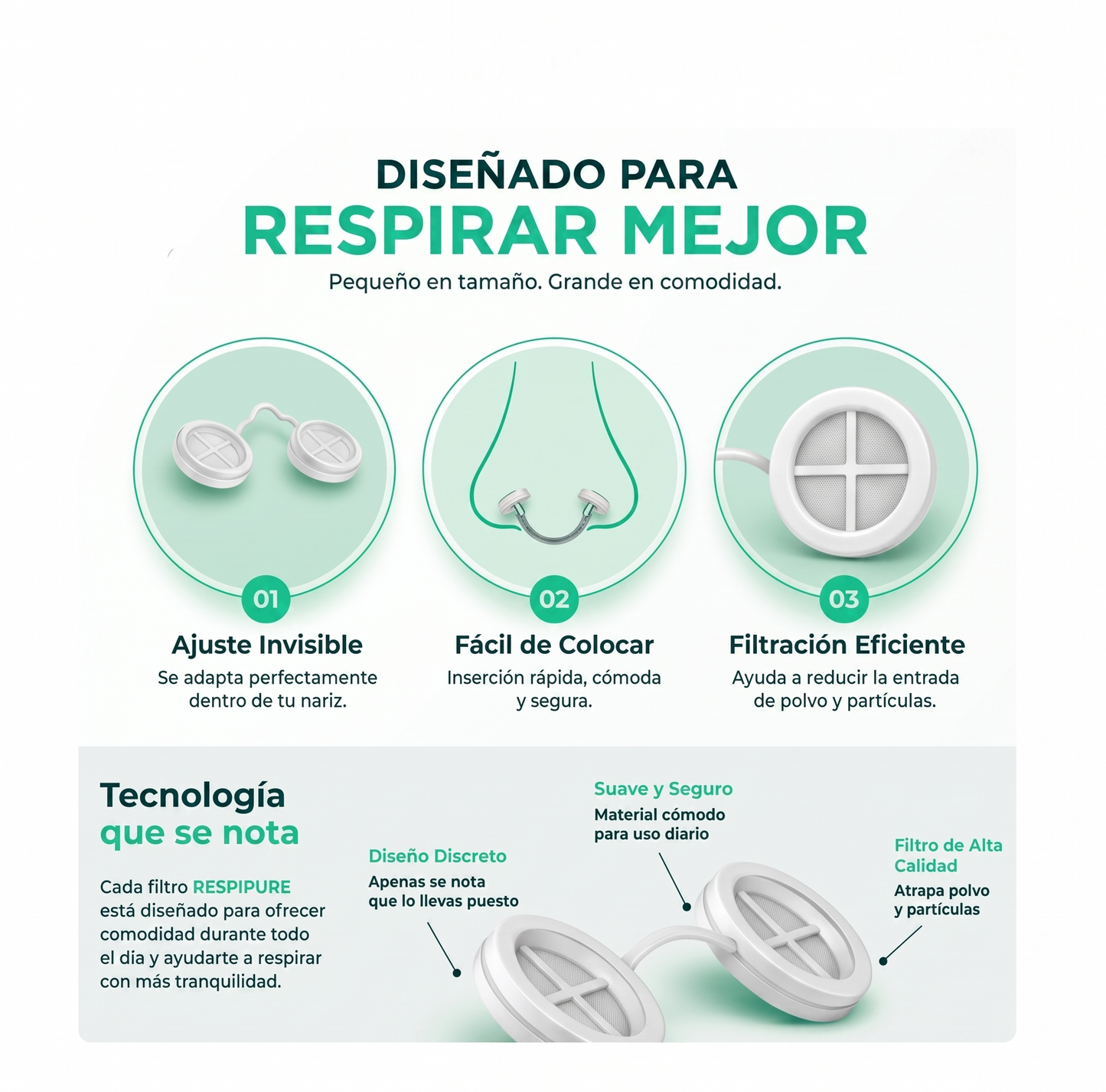 Filtros Nasales
